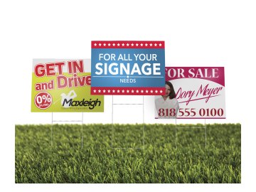 Yard Signs